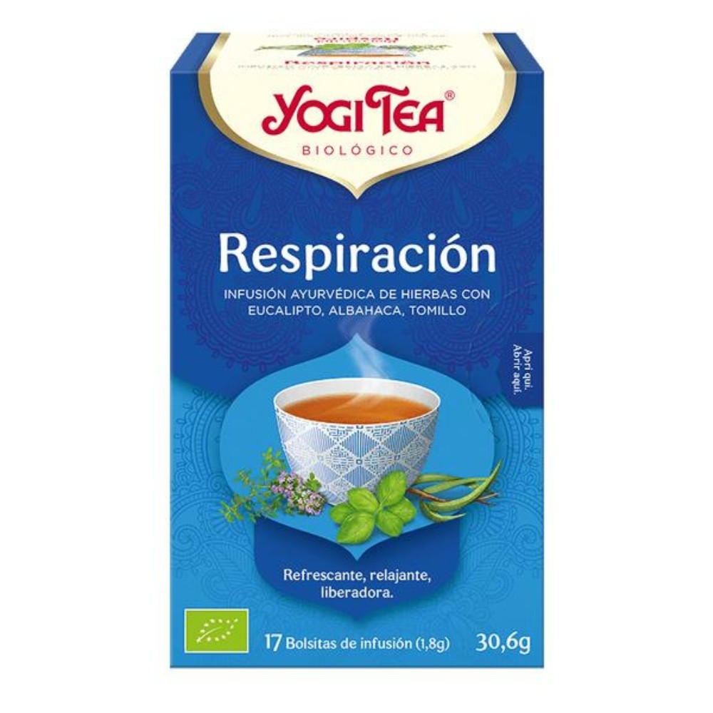 YOGI TEA RESPIRACION BOLSAS 17X30.6GR.