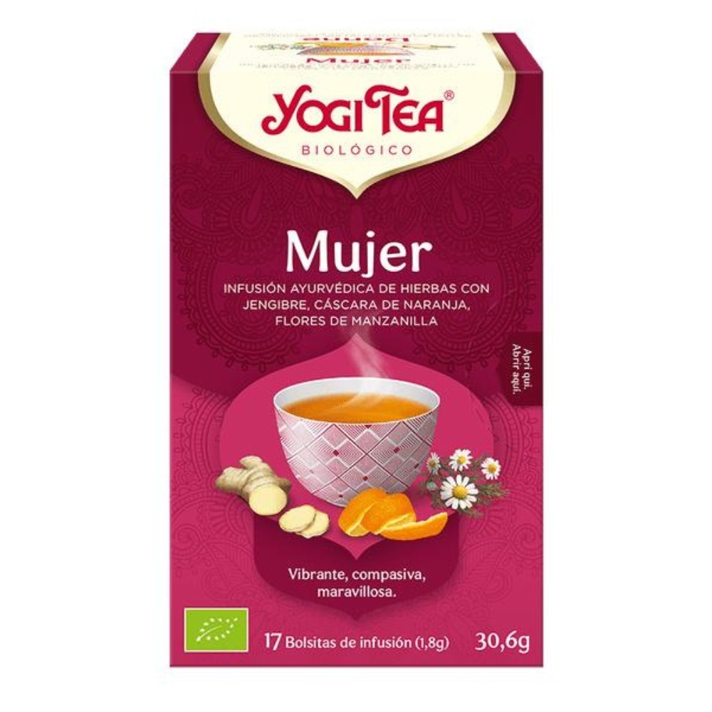 YOGI TEA MUJER BOLSAS 17X30.6GR