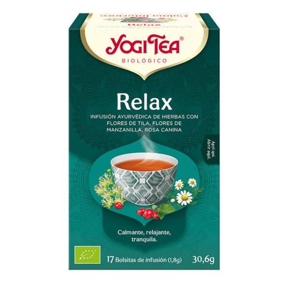 YOGI TEA RELAX BOLSAS 17X30.6GR.