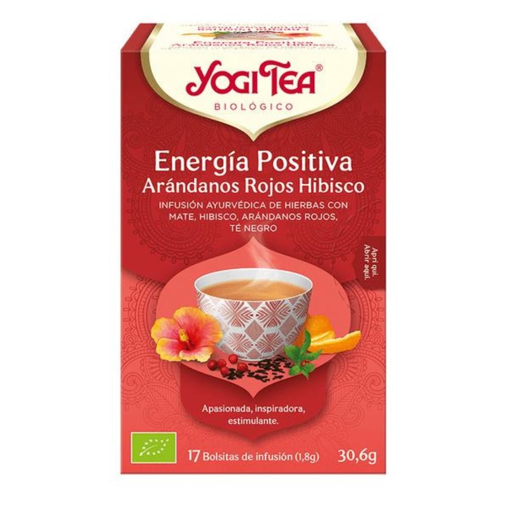 YOGI TEA ENERGIA POSITIVA BOLSAS 17X30.6GR.