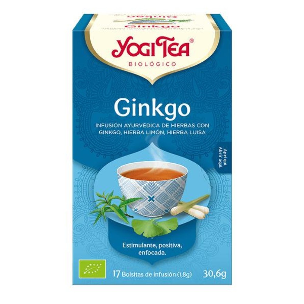 YOGI TEA GINKGO BOLSAS 17X30.6GR.