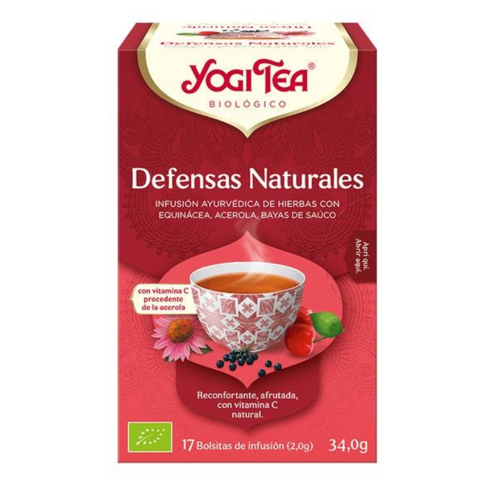YOGI TEA DEFENSAS NATURALES BOLSAS 17X34.0GR.
