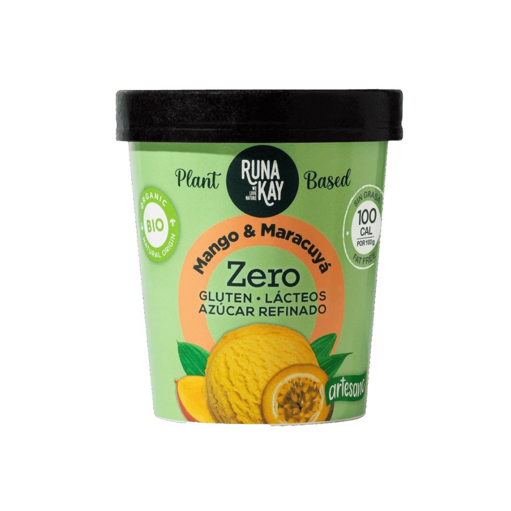 RUNA KAY HELADO 460ML MANGO & MARACUYA ECO/VEG/S-A