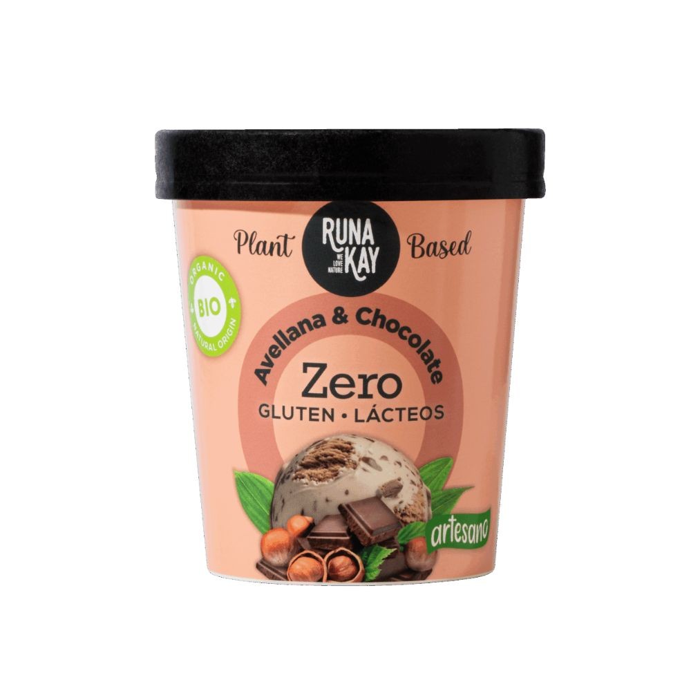 RUNA KAY HELADO 460ML CHOCOLATE & AVELLANA ECO/VEG