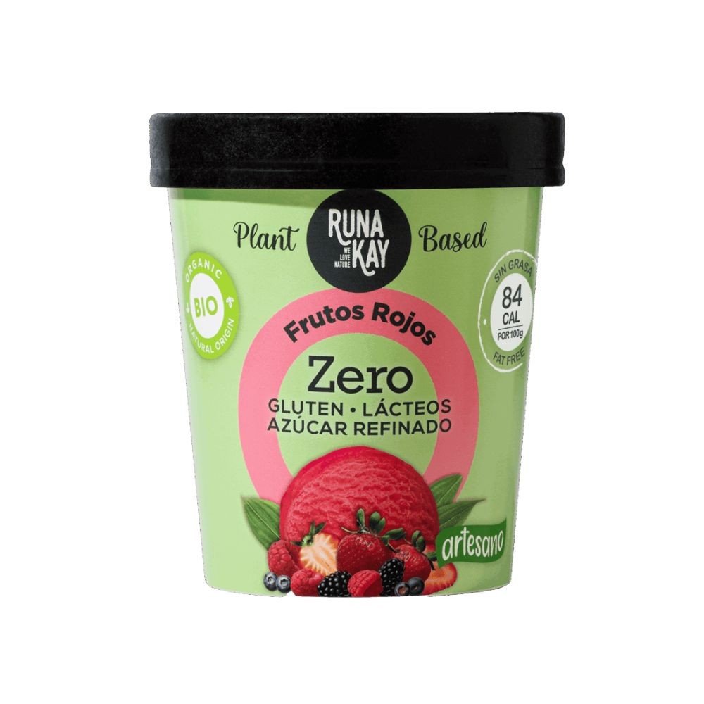 RUNA KAY TARRINA 130ML FRUTOS ROJOS ECO/VEG/S-A