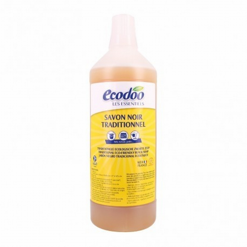 ECODOO JABON NEGRO LIQUIDO 1L