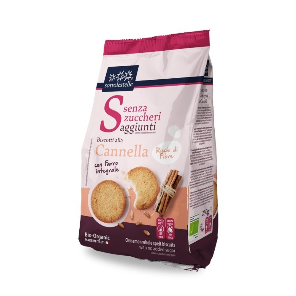 SOTTO GALLETA T.ESPELTA CANELA S/A 250G