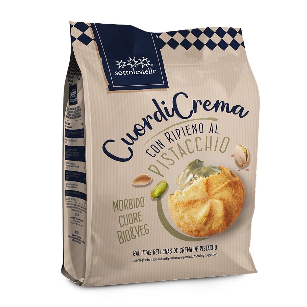 SOTTO GALLETA RELLENA CREMA PISTACHO 200G