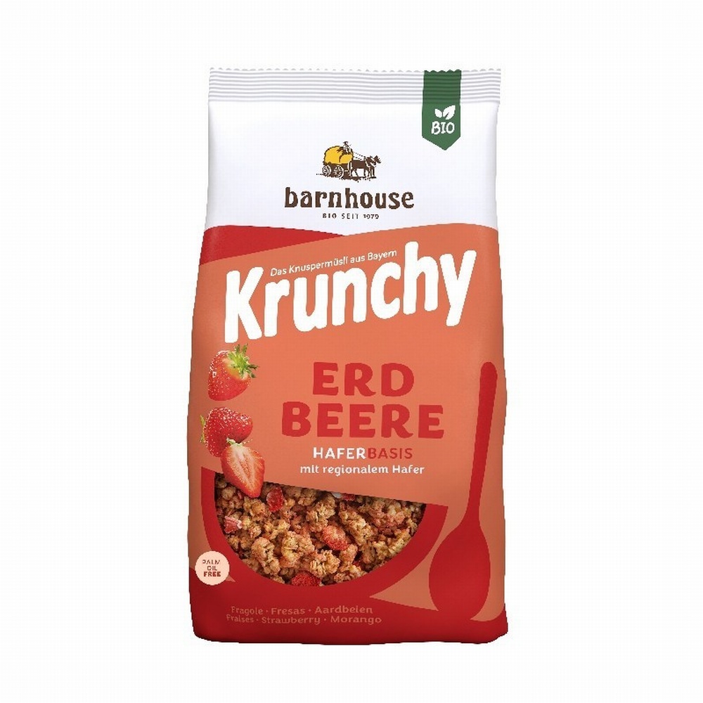 BARNHOUSE MUESLI KRUNCHY 375G FRESAS