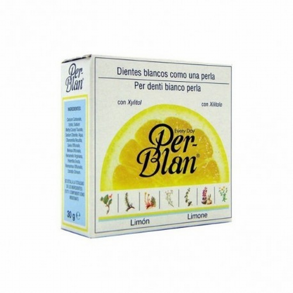 PERBLAN DENTIFRICO POLVO LIMON 30g