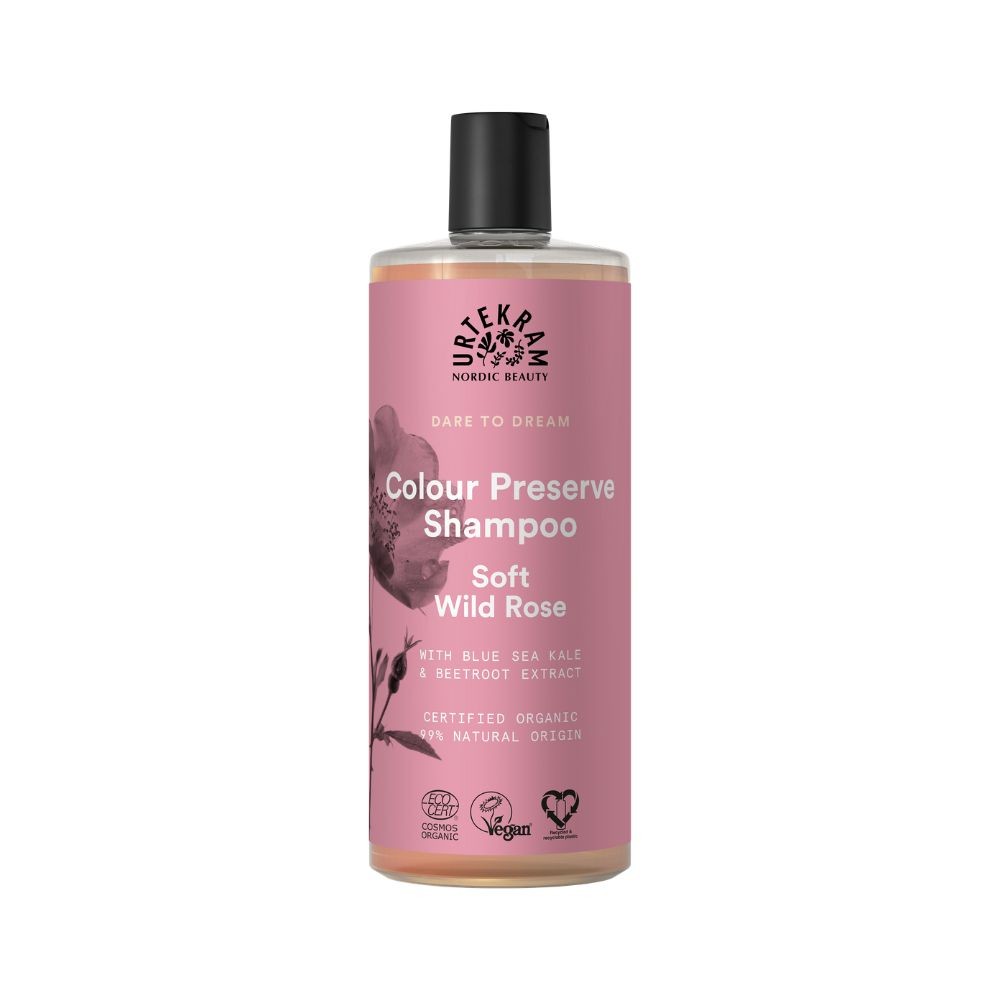 URTEKRAM CHAMPU SOFT WILD ROSE 500ml