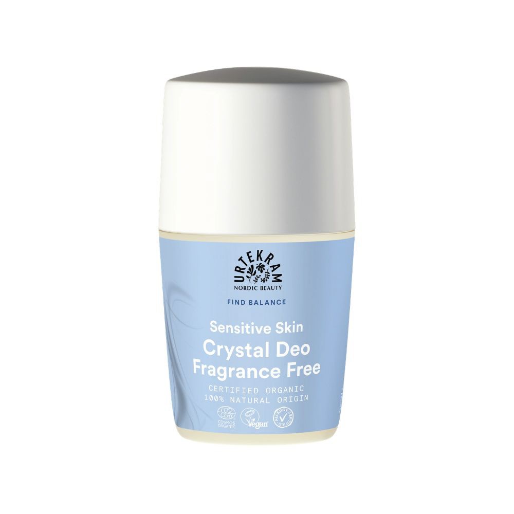 URTEKRAM DESODORANTE ROLL-ON FRAGRANCE FREE 50ml