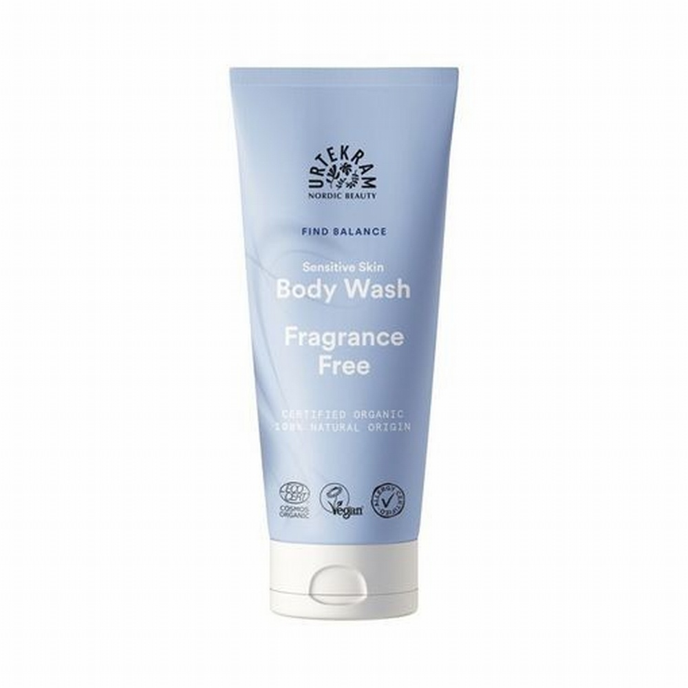 URTEKRAM GEL BAÑO FRAGRANCE FREE SIN FRAGAN.200ml