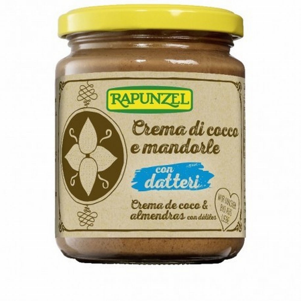 CREMA ALMENDRA COCO DATIL RAPUNZEL 250 G