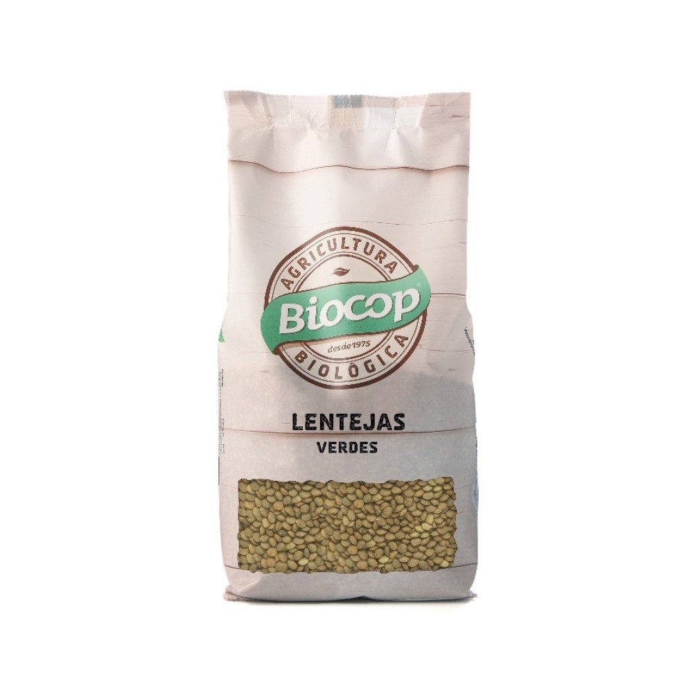BIOCOP LENTEJAS VERDE 500g