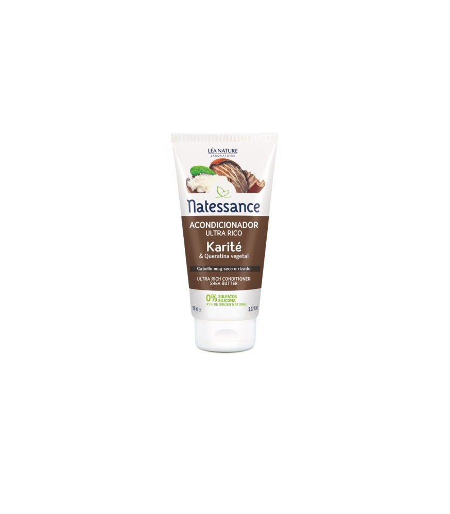 NATESSANCE ACONDICIONADOR KARITE ULTRA RICO 150ML