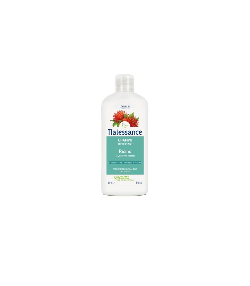 NATESSANCE CHAMPU RICINO REPARADOR FORTIF.250ML
