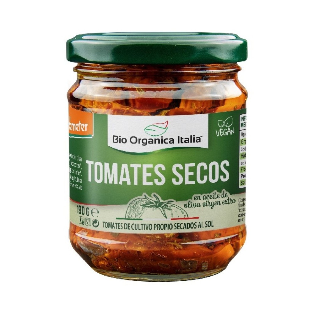 BIO ORGANICA ITALIA TOMATE SECO ACEITE 190g