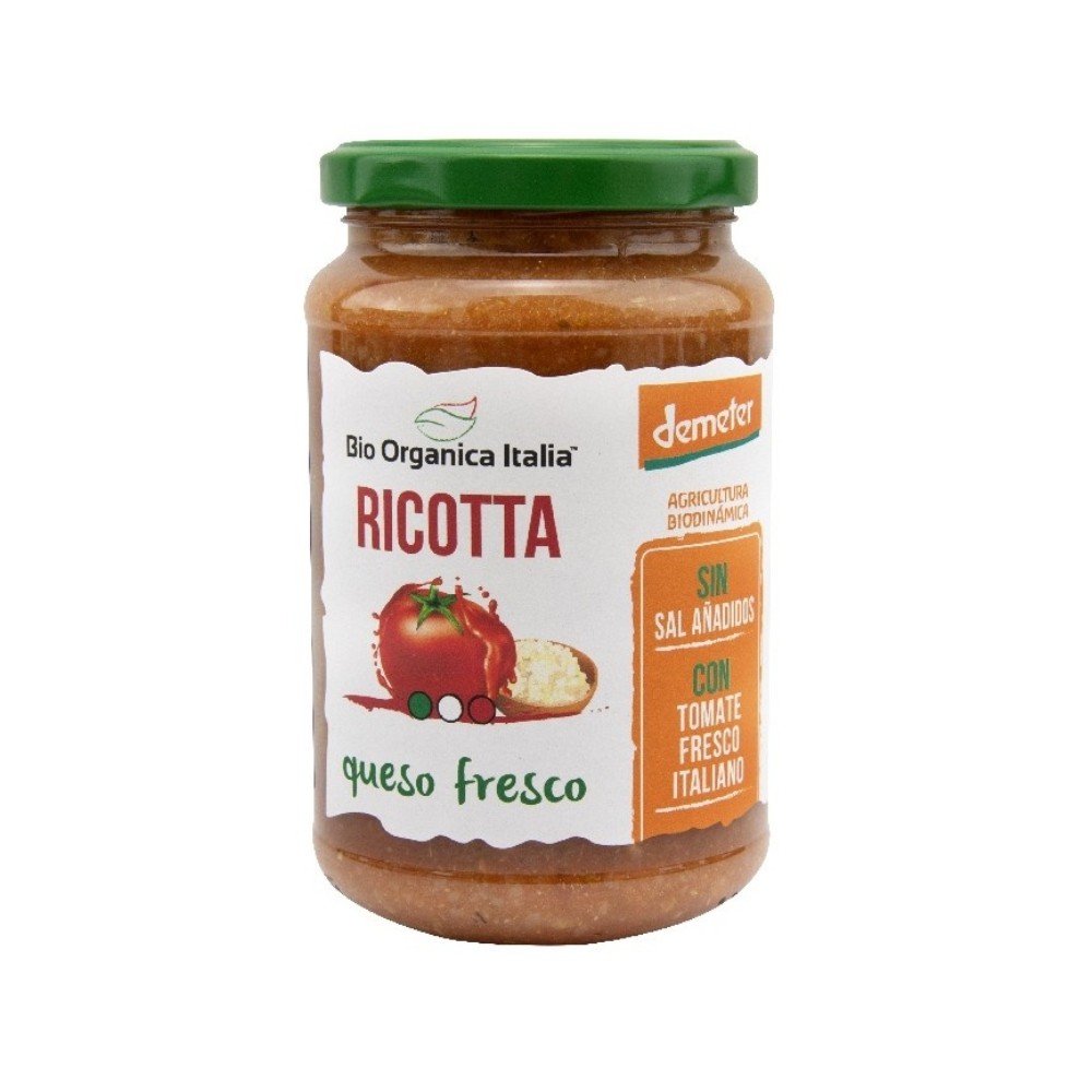 BIO ORGANICA ITALIA SALSA TOMATE RICOTTA 350G