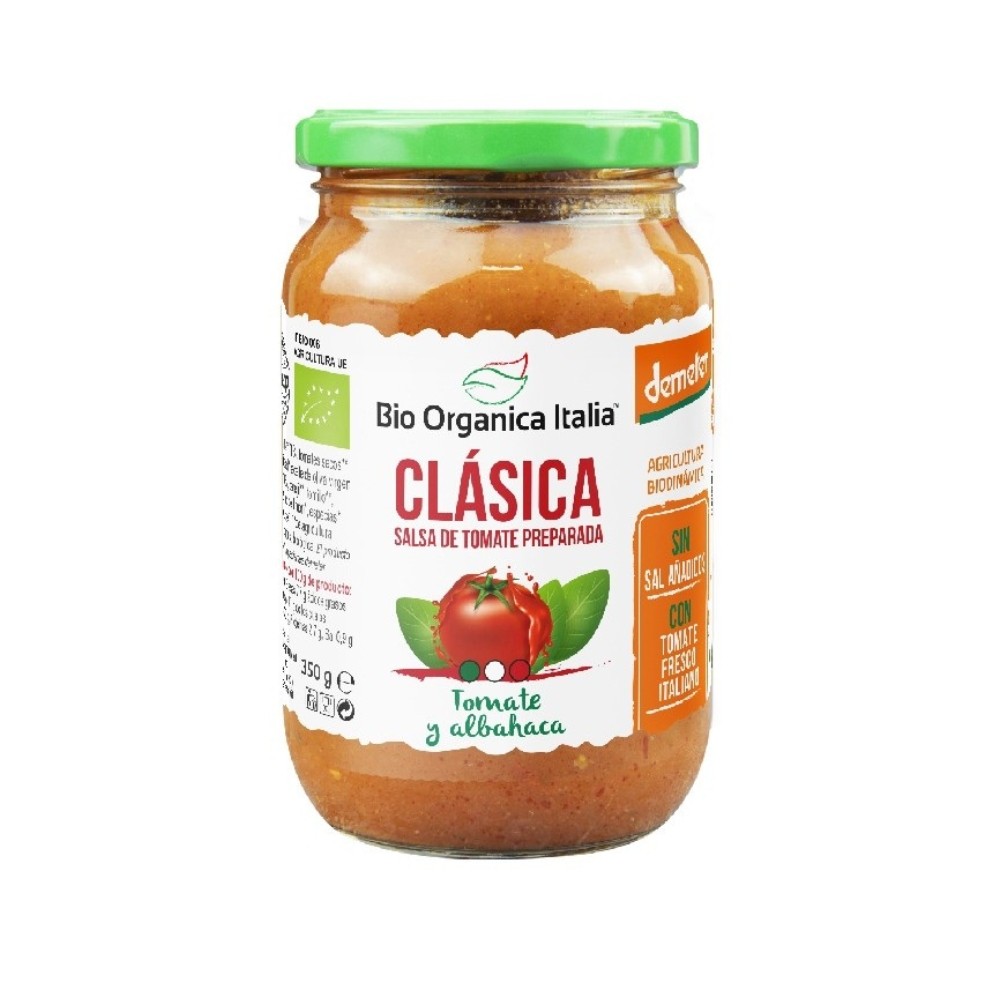 BIO ORGANICA ITALIA SALSA TOMATE CLASICA 350ML