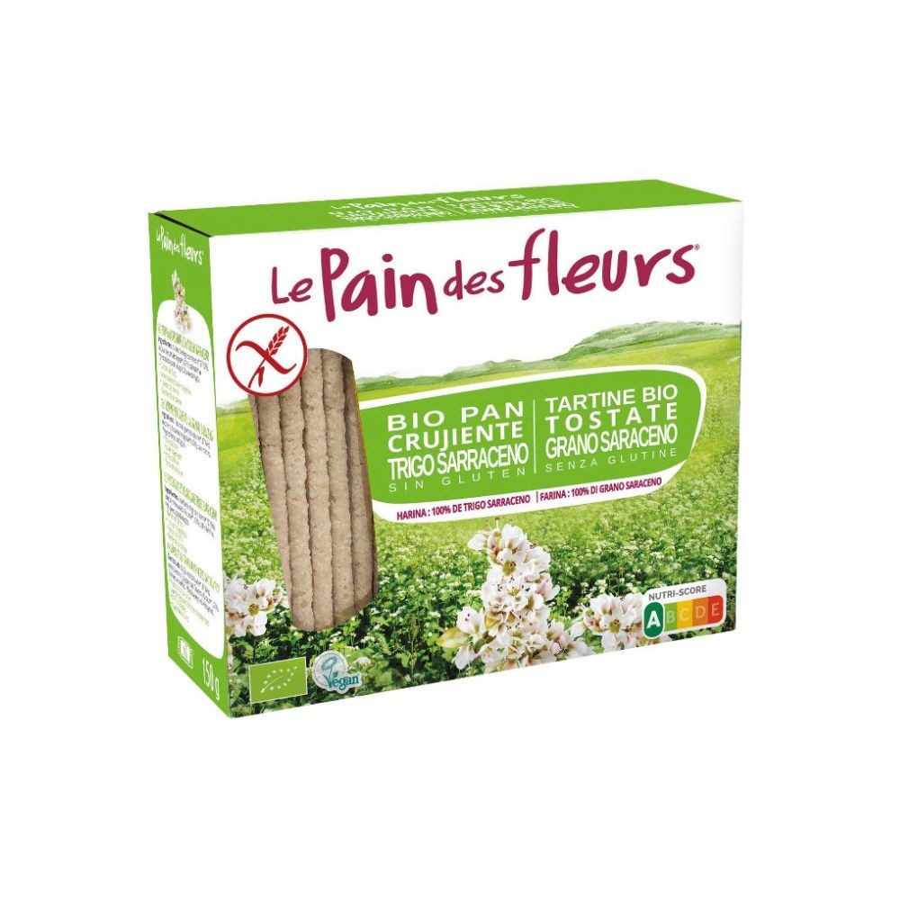 LE PAIN DES FLEURS CRACKERS SARRACENO 150G