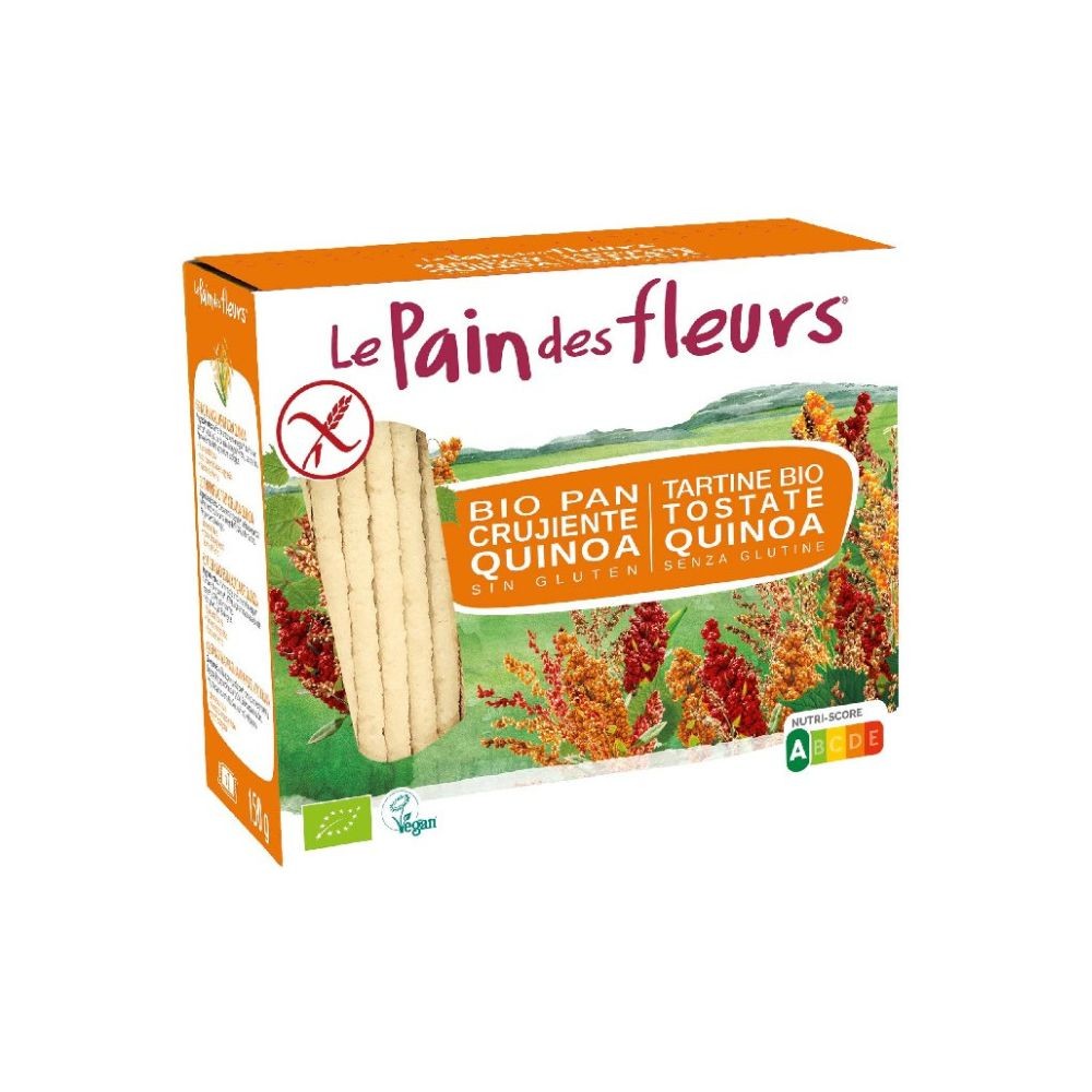 LE PAIN DES FLEURS CRACKERS QUINOA 150g