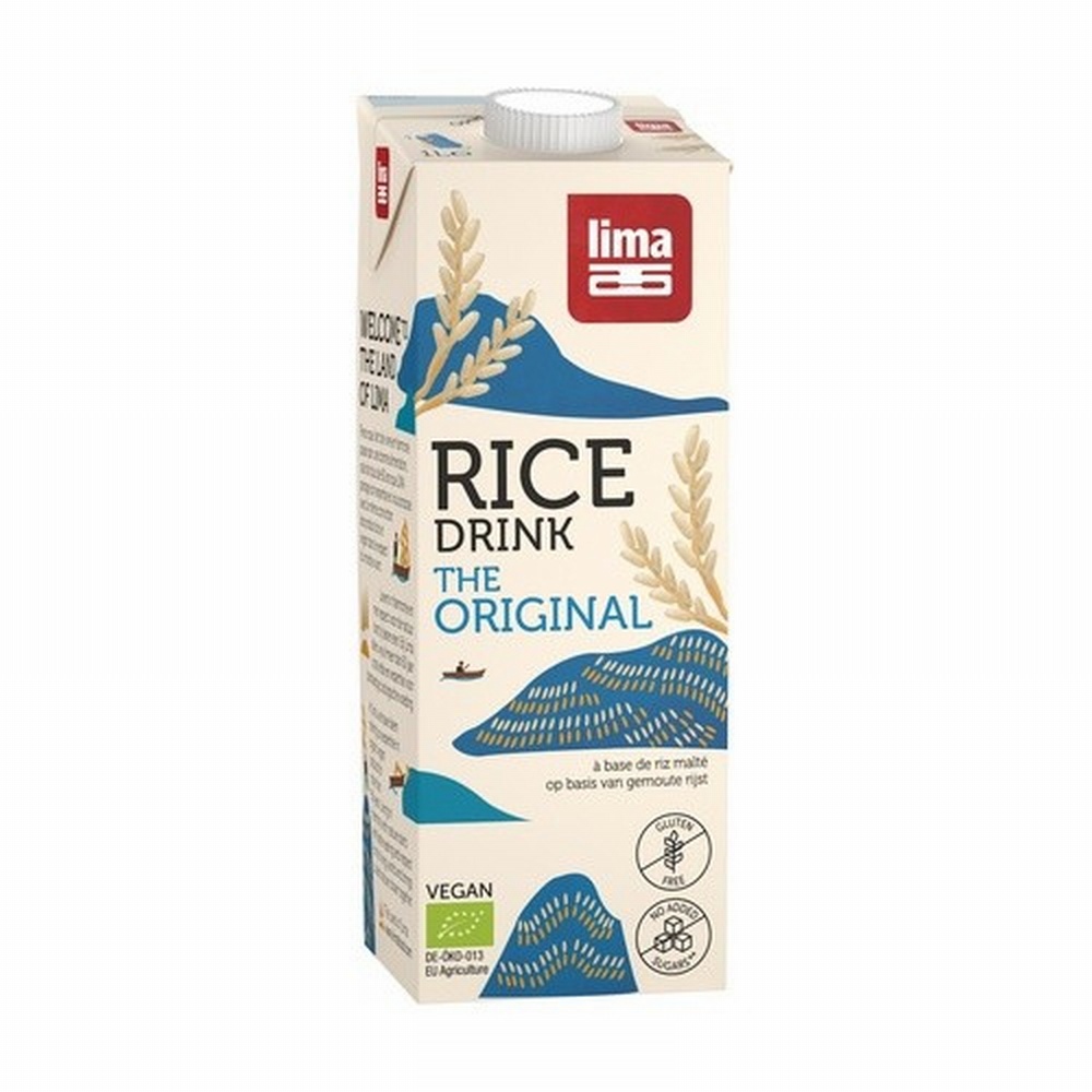 LIMA BEBIDA ARROZ RICE DRINK ORIGINAL 1L