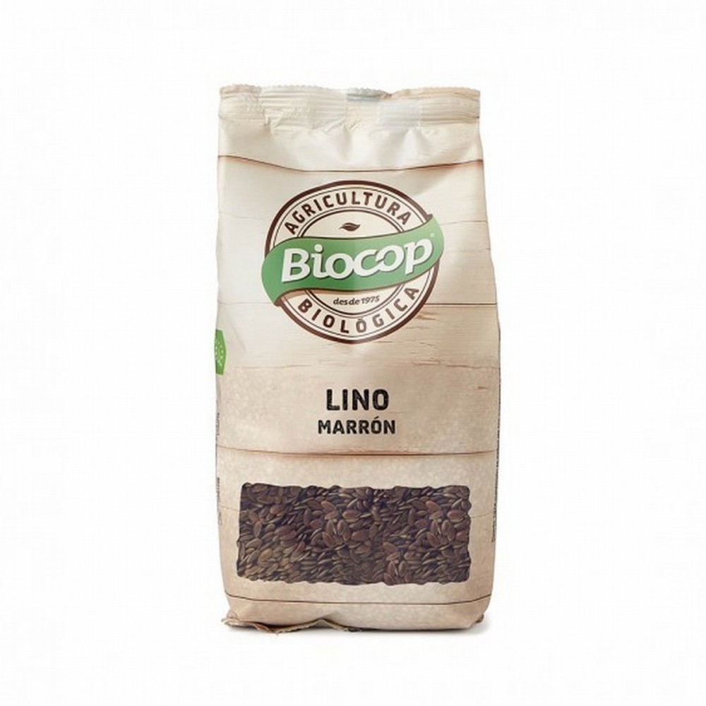 BIOCOP SEMILLAS LINO MARRON 250g
