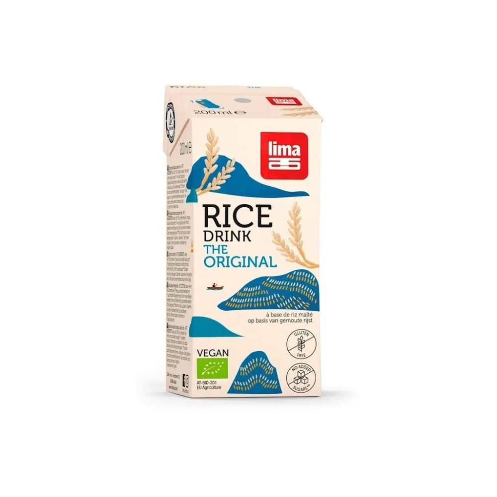 LIMA BEBIDA ARROZ RICE DRINK ORIGINAL 200ml