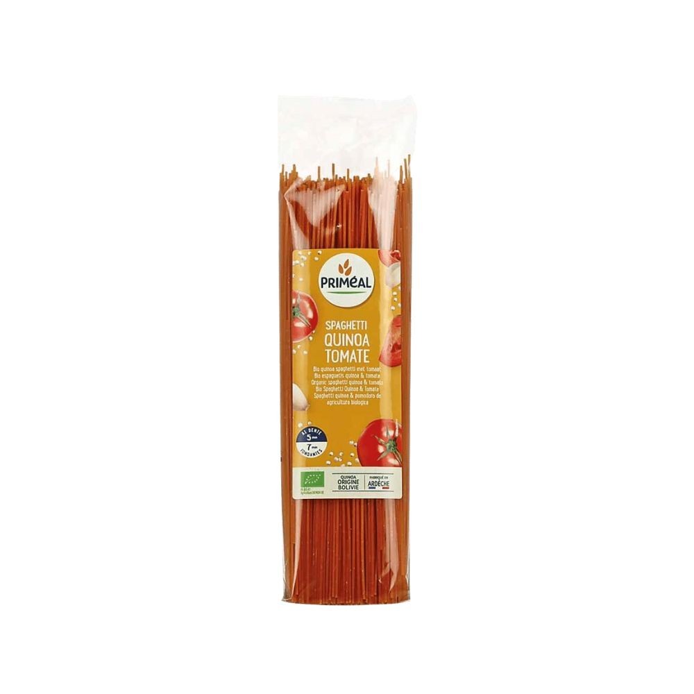 PRIMEAL ESPAGUETI TRIGO QUINOA TOMATE 500g