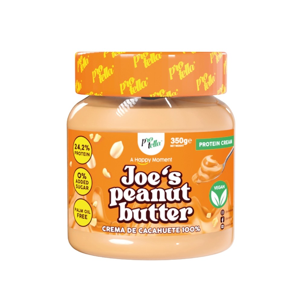 PROTELLA CREMA PROTEICA JOE'S 350G CACAHUETE