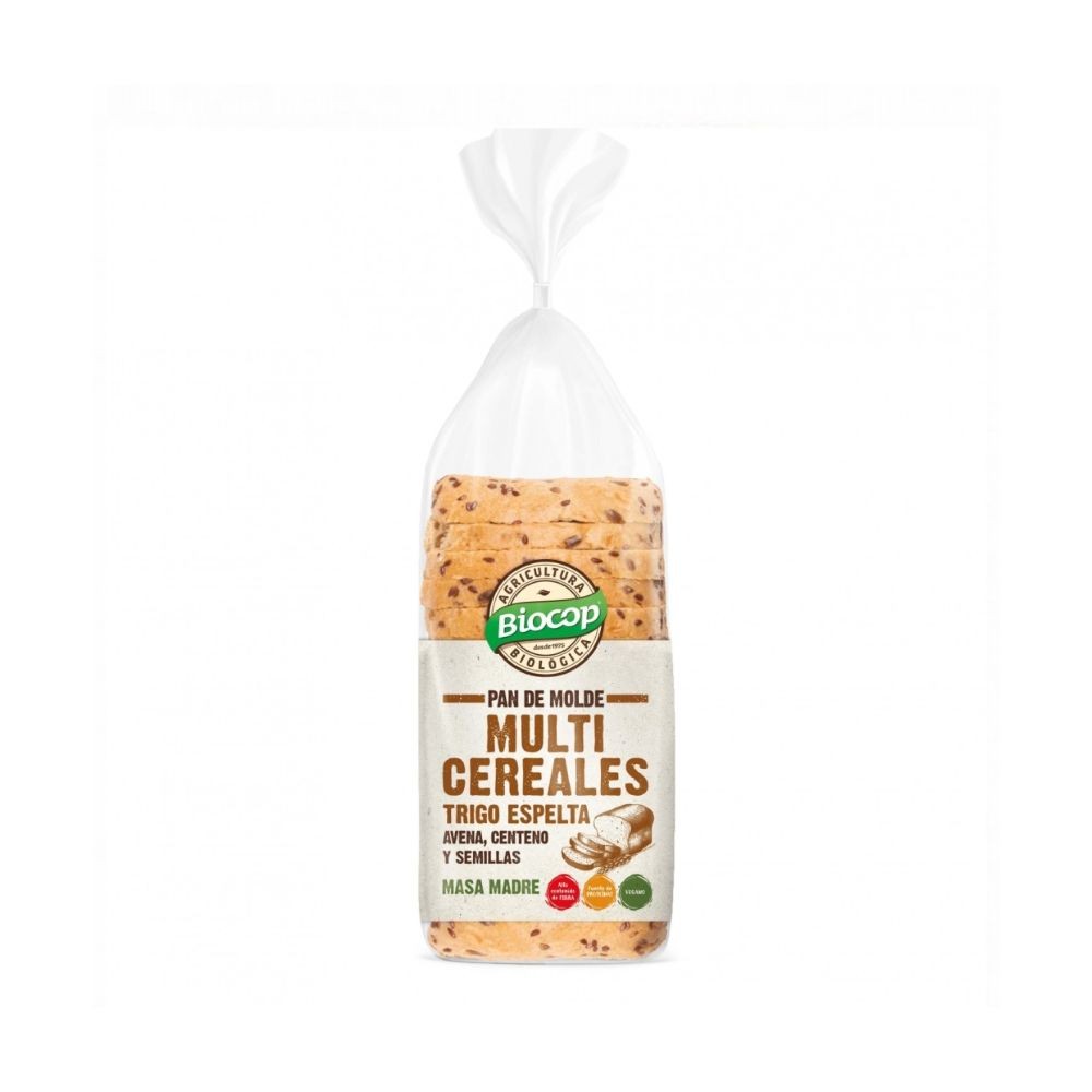BIOCOP PAN MOLDE MULTICEREALES M.MADRE 400G
