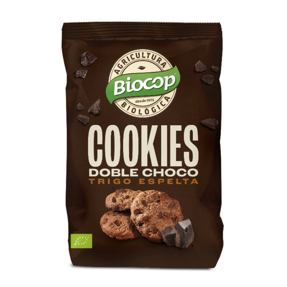 COOKIES T.ESPELTA DOBLE CHOCO BIOCOP 200G