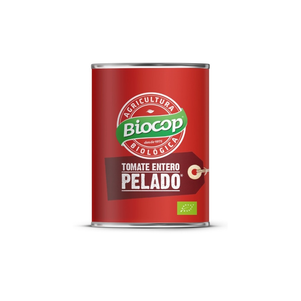 BIOCOP TOMATE ENTERO PELADO 380G