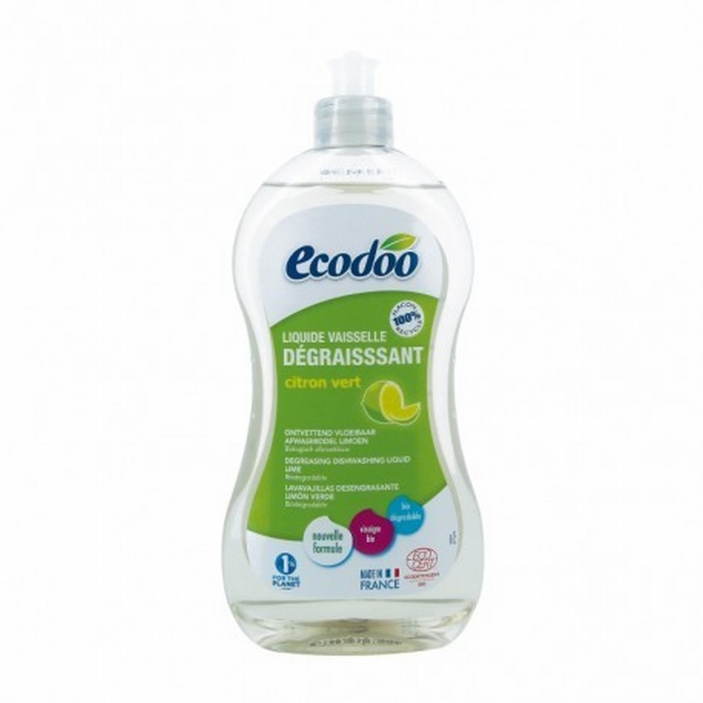 ECODOO LAVAVAJILLAS DESENGR.LIMON VERDE 500ml