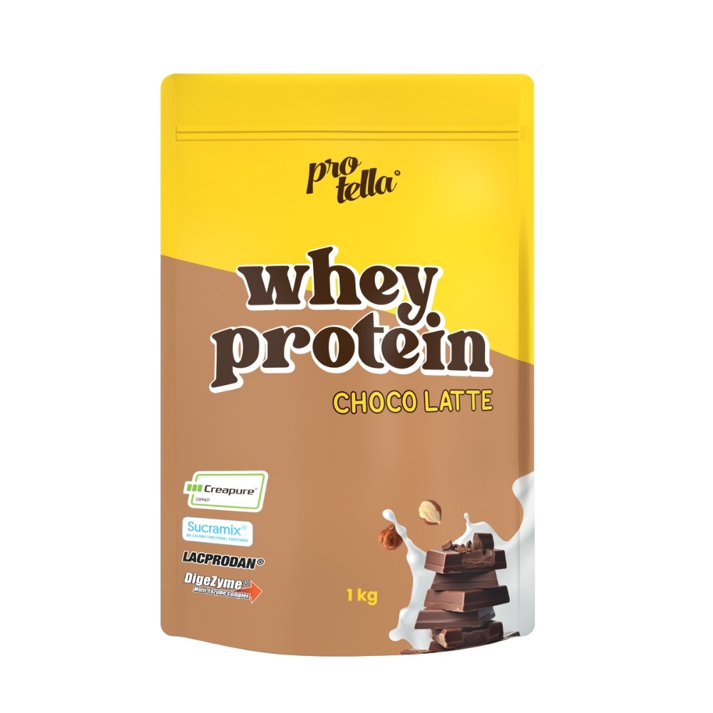 PROTELLA WHEY PROTEIN 1KG CHOCO LATTE