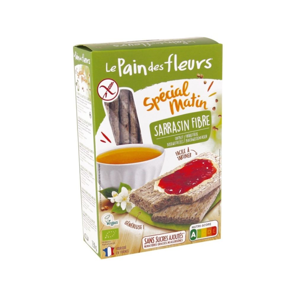 LE PAIN DES FLEURS CRACKERS SARRCENO FIBRA 230g