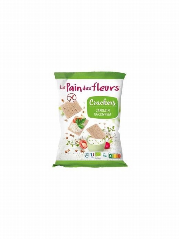 LE PAIN DES FLEURS MINI CRAKERS TRIGO SARRACEN.75G