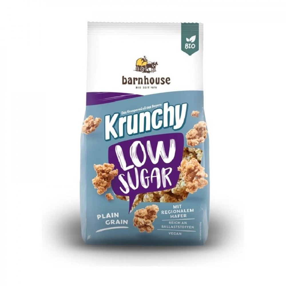 BARNHOUSE MUESLI KRUNCHY LOW SUGAR 375G AVENA