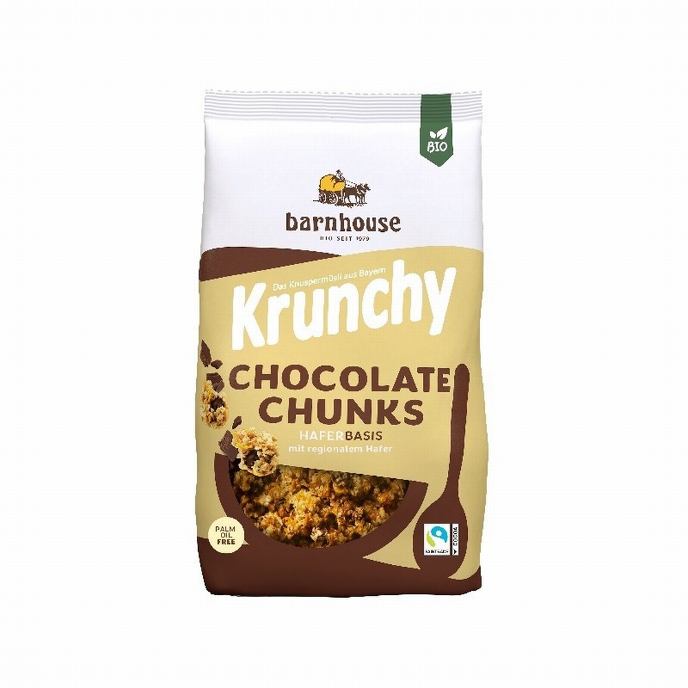 BARNHOUSE MUESLI KRUNCHY & FRIENDS 500G CHOCOLATE