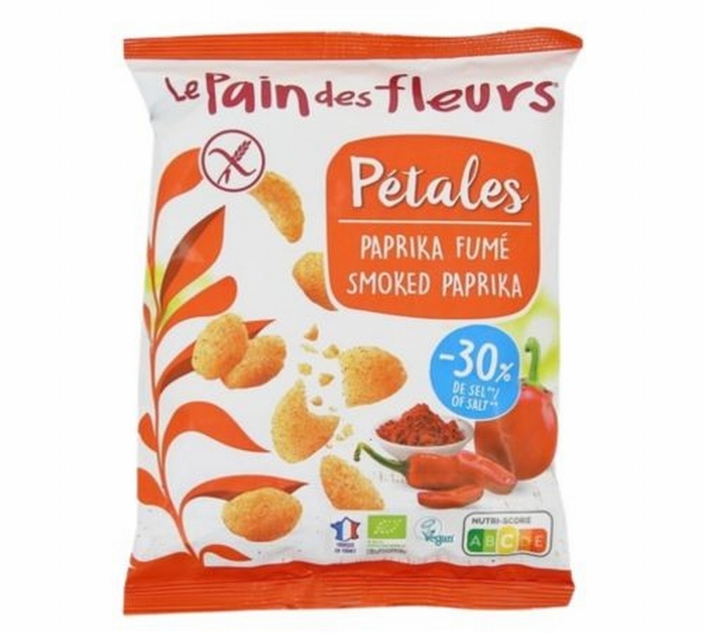 LE PAIN DES FLEURS CHIPS PETALOS PAPRIKA 75G