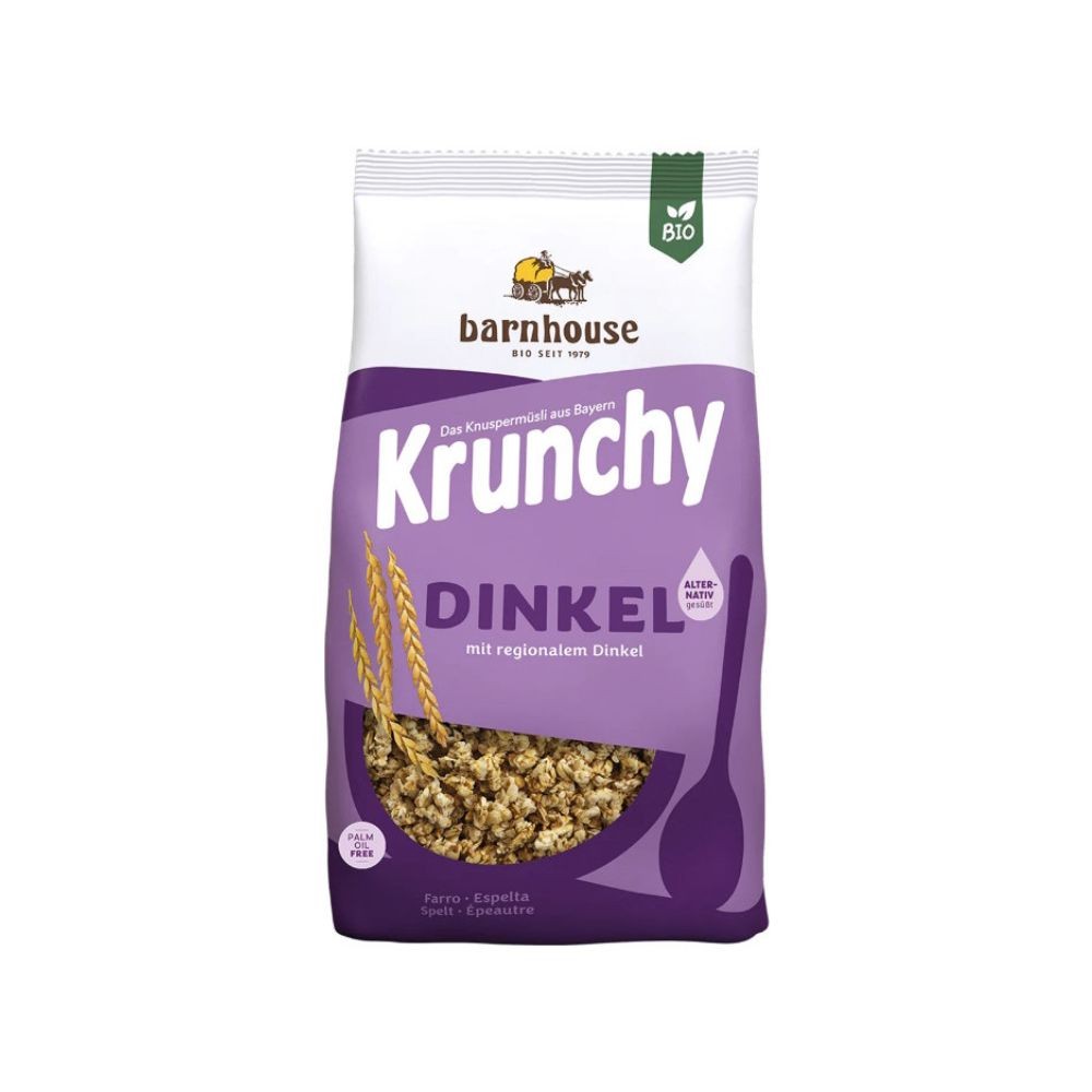 BARNHOUSE MUESLI KRUNCHY SUN 375G TRIGO ESPELTA