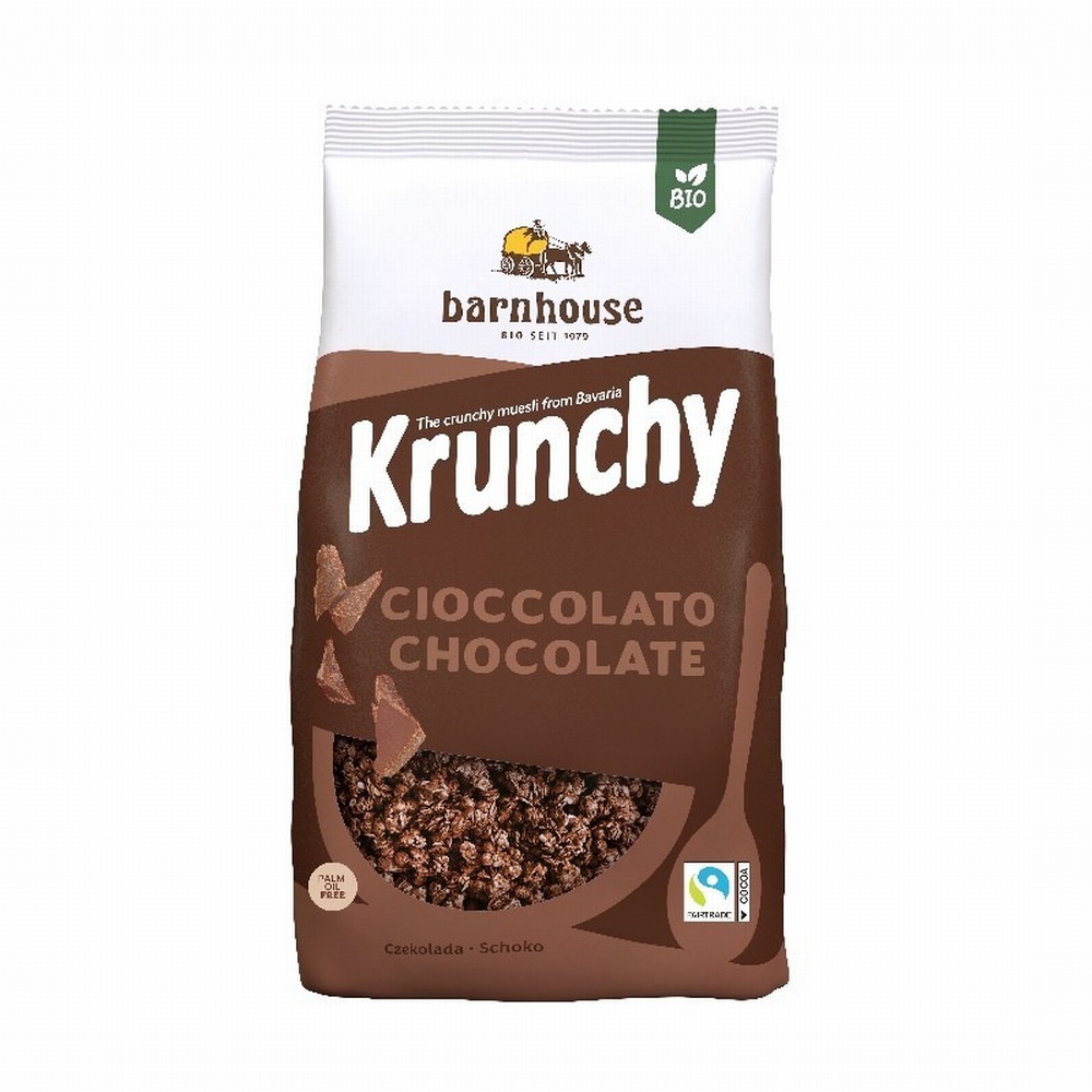 BARNHOUSE MUESLI KRUNCHY SUN 375G CHOCOLATE