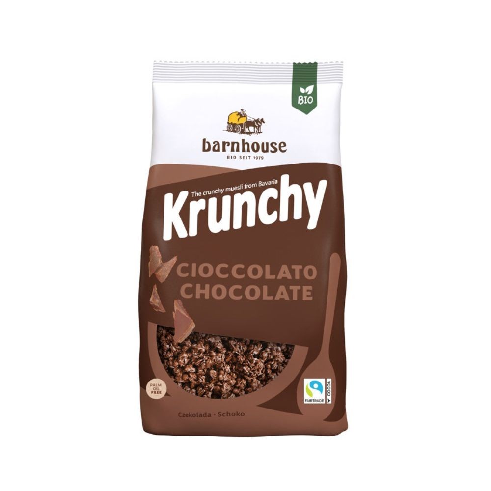 BARNHOUSE MUESLI KRUNCHY SUN 375G CHOCOLATE
