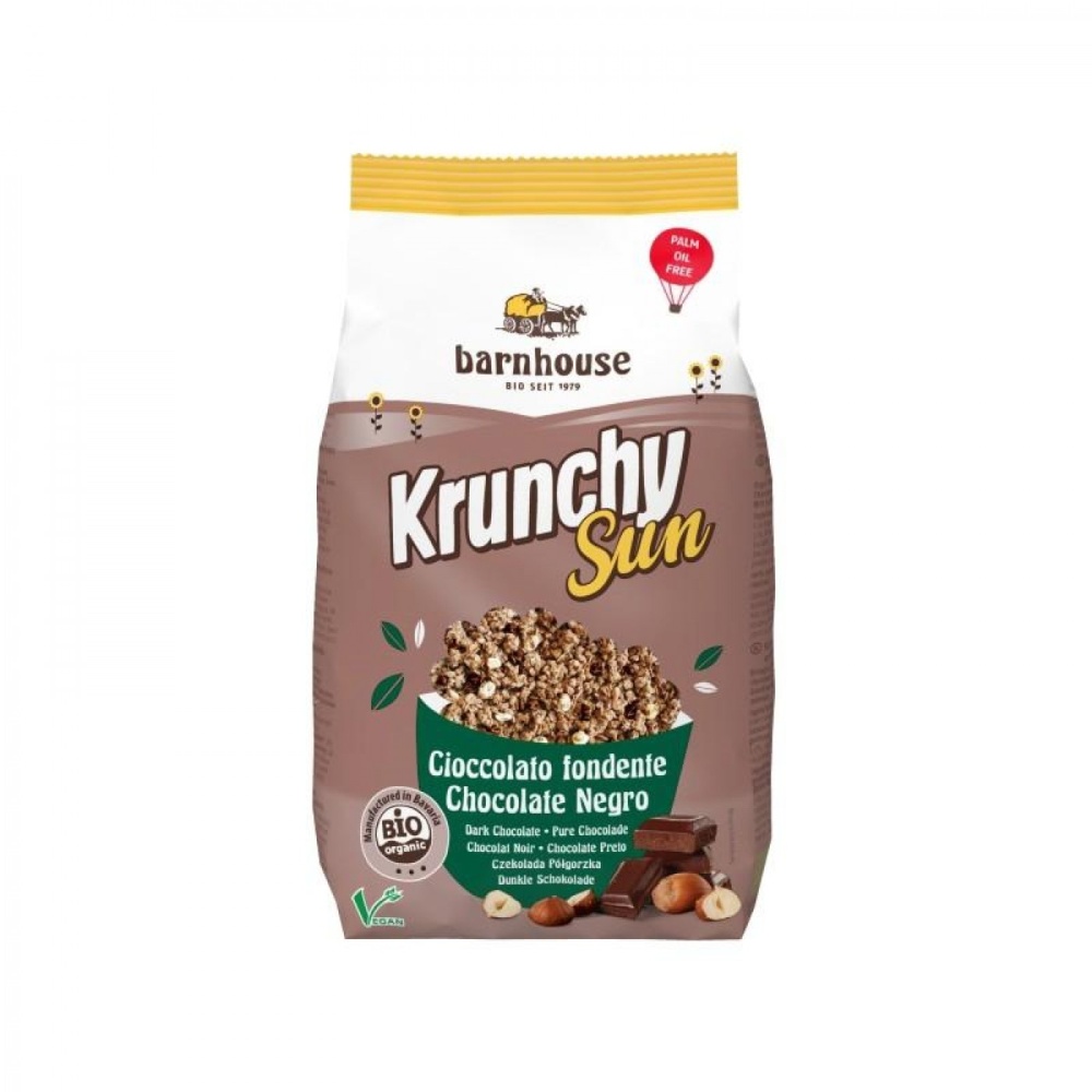 BARNHOUSE MUESLI KRUNCHY SUN 375G CHOCO AVELLANA