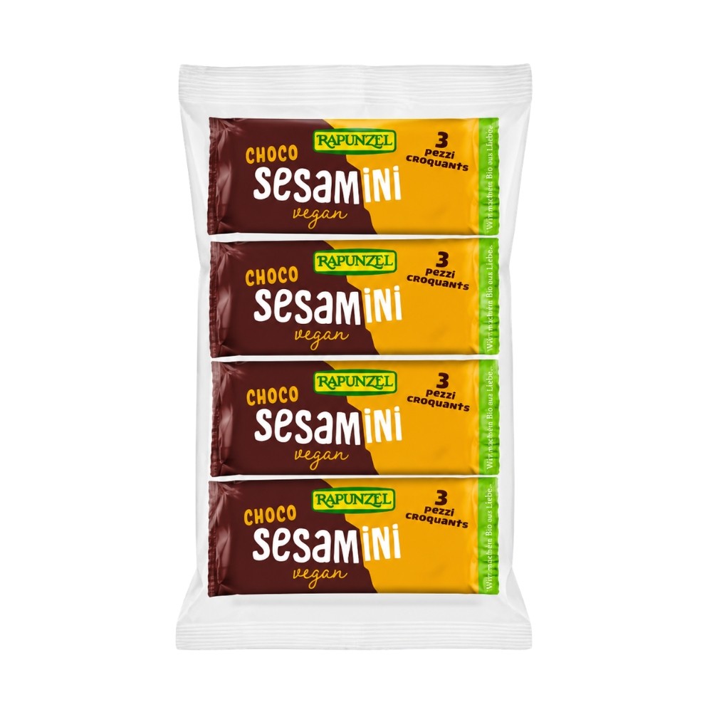 RAPUNZEL BARRITA SESAMINI CHOCO 4x27g