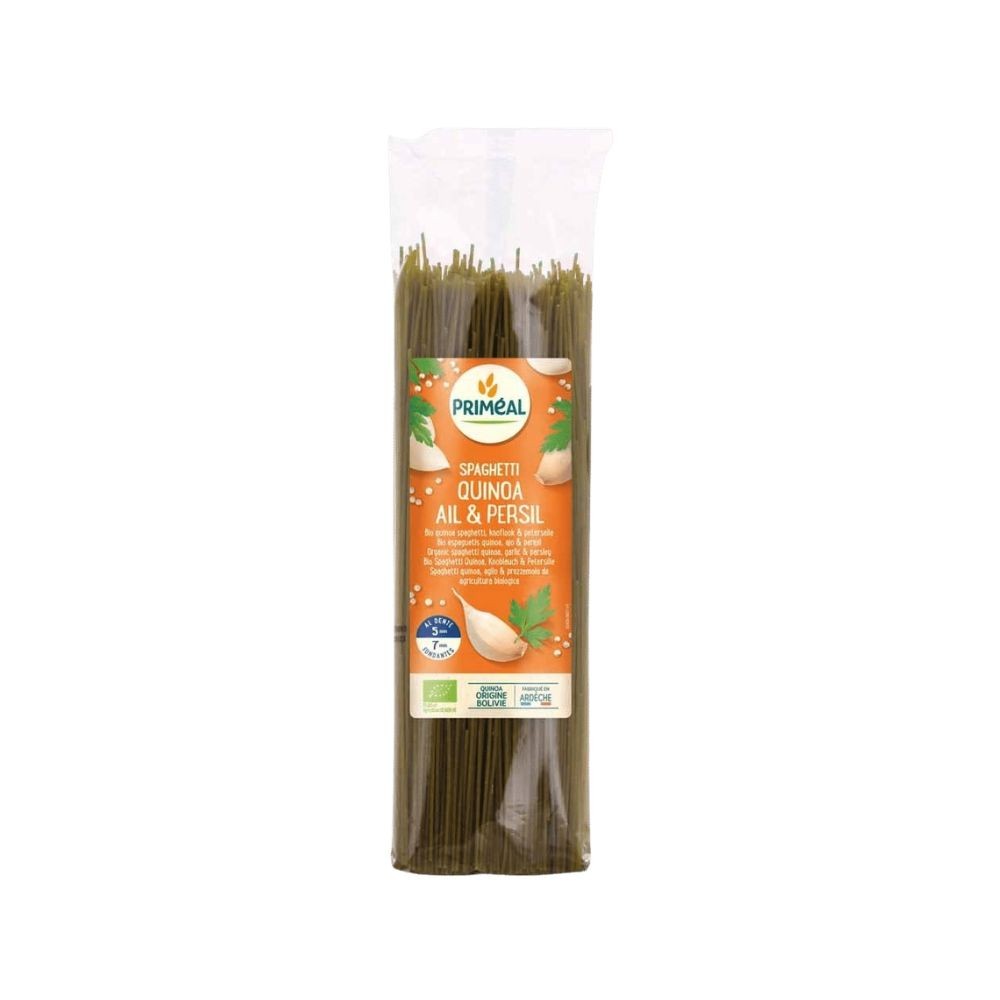 PRIMEAL ESPAGUETI TRIGO QUINOA AJO PEREJIL 500g