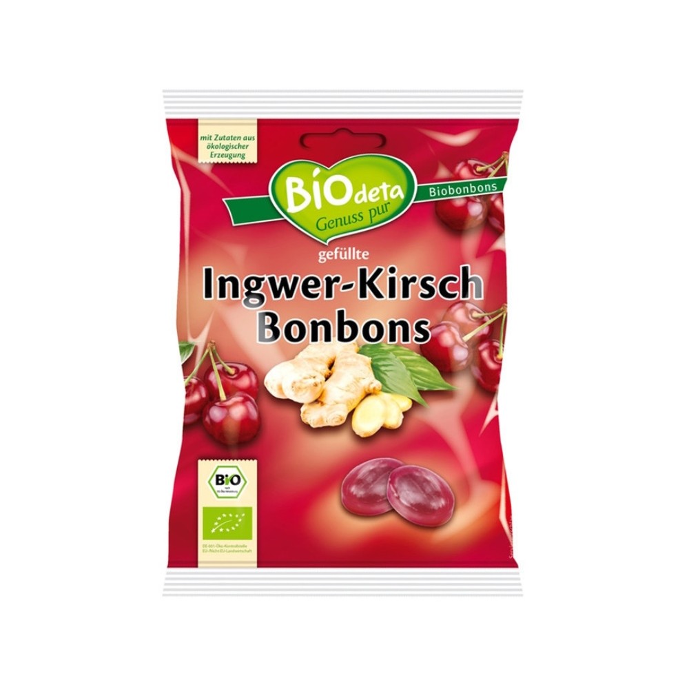 BIODETA CARAMELOS REL.JENGIB.CEREZA 75G