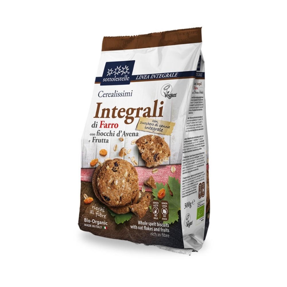 SOTTO GALLETA T.ESPELTA INT.AVENA FRUTA 300G