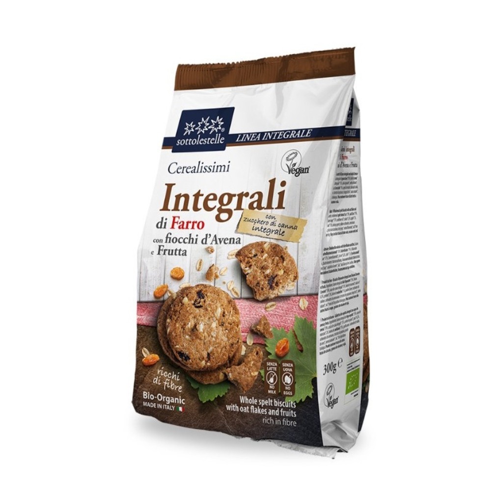 SOTTO GALLETA T.ESPELTA INT.AVENA FRUTA 300G